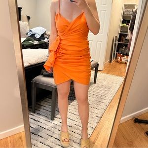 RAMY BROOK ORANGE DRESS